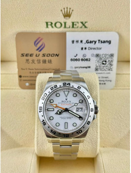 二手 ▶️ Rolex 勞力士 Explorer II ◀️ 216570 2015年錶 (42mm)